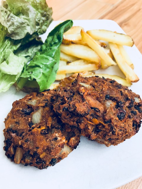 Black Bean And Vegetable Patties